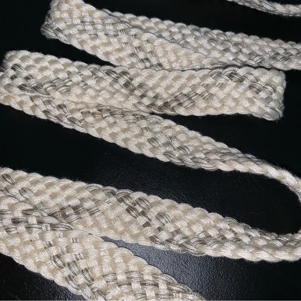 Braided Fabric Belt, sz 24W